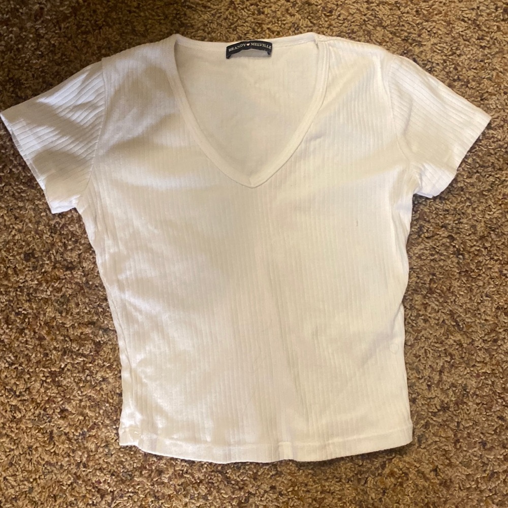 brandy melville white shirt